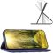 Huawei Nova 11 / 12S / 12 Lite, bočné otváracie puzdro, stojan s držiakom na karty, 3D diamantový vzor, Wooze Pillow, modré