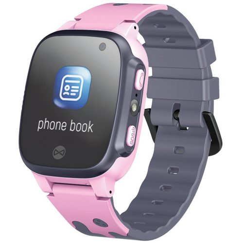Inteligentné hodinky Bluetooth, Detské, Dotykový displej, Sledovanie aktivity, GPS lokátor, Forever Call Me 2, ružové