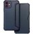 Samsung Galaxy S23 Plus SM-S916, bočné otváranie, Hover heel, kožený efekt, karbónový vzor, Razor Book, modrá
