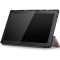 Samsung Galaxy Tab S9 Ultra 14.6 / Tab S10 Ultra 14.6 SM-X910 / X916B / X920 / X926B, puzdro na priečinky, Eiffelova veža, vzor mapy, skladacie, sivé