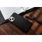 Apple iPhone 15 Plus, Silikónové puzdro, stredne odolné proti nárazu, rám s kovovým efektom, Rámček, čierne