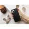 Apple iPhone 15 Plus, Silikónové puzdro, stredne odolné proti nárazu, rám s kovovým efektom, Rámček, čierne