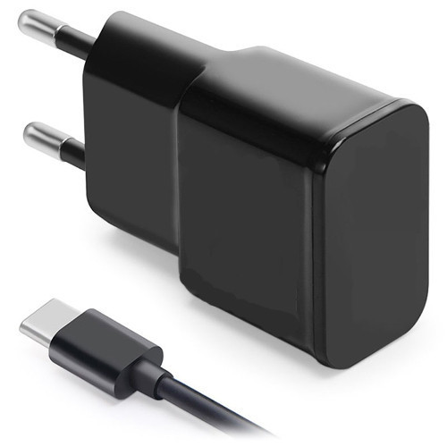 AC adaptér, 5V / 2000 mAh, USB Type-C, čierny