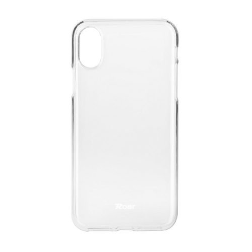 Apple iPhone XR, TPU silikónové puzdro, Jelly Case, Roar, priehľadné