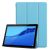 Huawei Mediapad M5 Lite 10.1, puzdro na zakladače, Trifold, svetlo modré