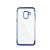 Samsung Galaxy A20 / A30 SM-A205F / A305F, TPU silikónové puzdro, elektrolytické pokovovanie, transparentné/modré