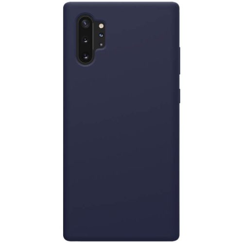 Samsung Galaxy Note 10 Plus / 10 Plus 5G SM-N975 / N976, TPU silikónové puzdro, pogumované, Nillkin Flex Pure, modré