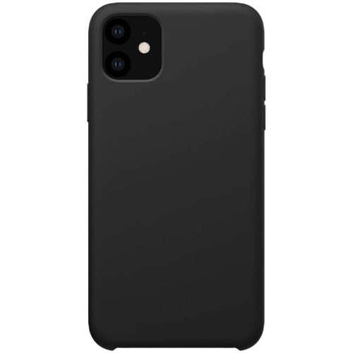 Apple iPhone 11, TPU silikónové puzdro, pogumované, Nillkin Flex Pure, čierne