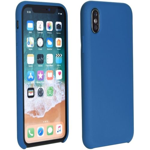 Apple iPhone 11 Pro Max, TPU silikónové puzdro, Forcell Silicone, tmavomodré