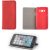LG K30 (2019), puzdro s bočným otváraním, stojan, Smart Magnet, červené