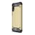 OnePlus 7, plastový zadný kryt, Defender, kovový efekt, zlatý