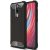 Samsung Galaxy A10s SM-A107F, plastový zadný kryt, Defender, metalický efekt, čierny