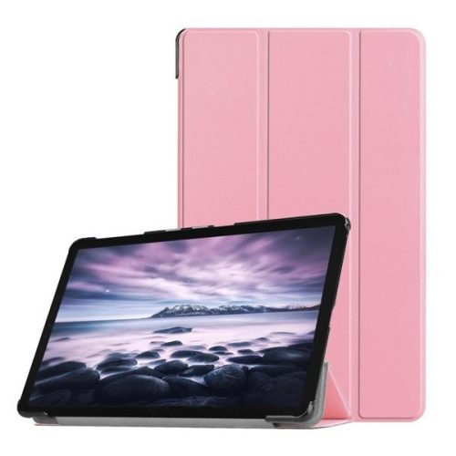 Samsung Galaxy Tab S6 Lite 10.4 / Tab S6 Lite 10.4 (2022) SM-P610 / P615 / P613 / P619, puzdro s priečinkom, Trifold, ružové
