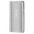 Huawei Mate 30 Lite, Bočné otváracie puzdro s indikátorom hovoru, Smart View Cover, strieborné (náhradný trh)