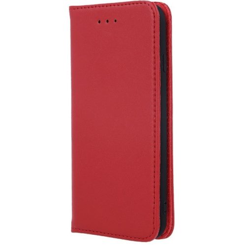 Huawei P40, bočné otváracie puzdro, puzdro z pravej kože, stojan, Smart Pro, červené