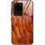 Apple iPhone XS Max, Silikónová ochrana obrazovky, Zadná strana z tvrdeného skla, Vzor dreva, Wooze Wood, hrdzavohnedá