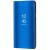 LG K41S / K51S, Bočné otváracie puzdro s indikátorom hovoru, Smart View Cover, modré (náhradný trh)