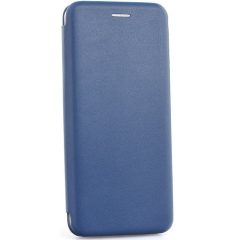   Apple iPhone 12 Pro Max, Puzdro s bočným otváraním, stojan, Forcell Elegance, modrá