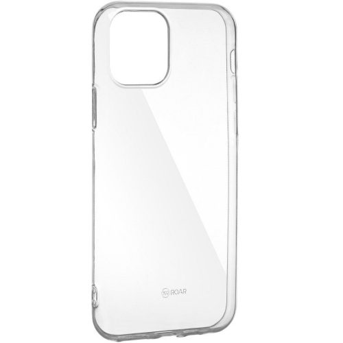 Apple iPhone 12 Mini, silikónové puzdro, Jelly Case, Roar, priehľadné