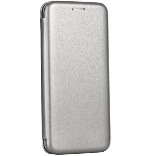 Huawei P Smart (2021), bočné otváracie puzdro so stojanom, Forcell Elegance, sivá
