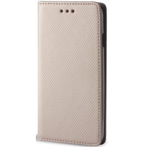 Samsung Galaxy Note 20 / 20 5G SM-N980 / N981, puzdro s bočným otváraním, stojan, Smart Magnet, zlatá