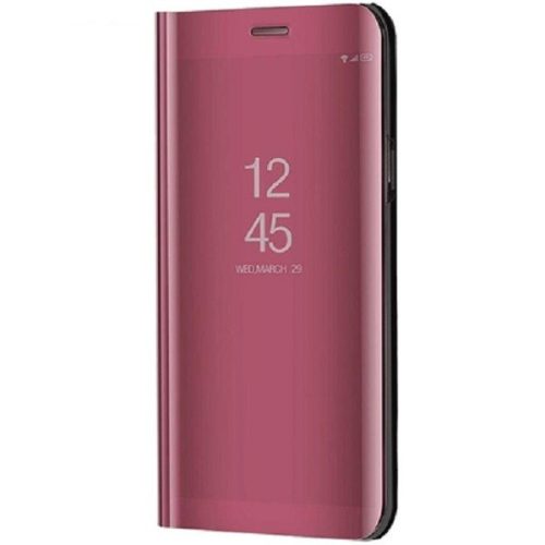Samsung Galaxy A42 5G / M42 5G SM-A426B / M426B, bočné otváracie puzdro s indikátorom hovoru, kryt Smart View, červenozlatý (náhradný trh)
