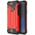 Huawei Honor X10 5G, plastový zadný kryt, Defender, metalický efekt, červená