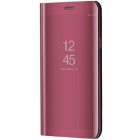 Huawei Y7 Pro (2019), bočné otváracie puzdro s indikátorom hovoru, kryt Smart View Cover, červenozlatý (náhradný trh)