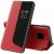 Huawei Mate 40 Pro, bočné otváracie puzdro, stojan s indikátorom hovoru, Wooze FashionBook, červená