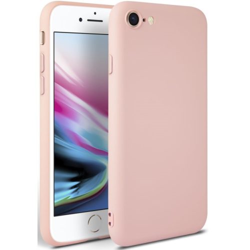 Apple iPhone 7 / 8 / SE (2020) / SE (2022), Silikónové puzdro, prémiové, ružové