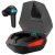 Bluetooth stereo slúchadlá, v5.2, TWS, nabíjací dok, dotykové ovládanie, vodotesné, RGB osvetlenie, odporúčané pre hráčov, Edifier Hecate GT4, čierne