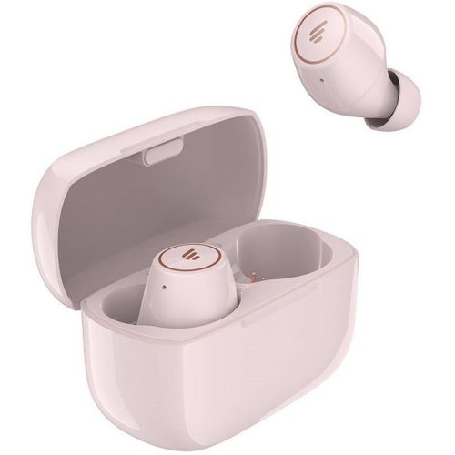 Bluetooth stereo slúchadlá, v5.2, TWS, nabíjací dok, dotykové ovládanie, potlačenie šumu, vodotesné, odporúčané pre hráčov, Edifier TWS1 Pro, ružové