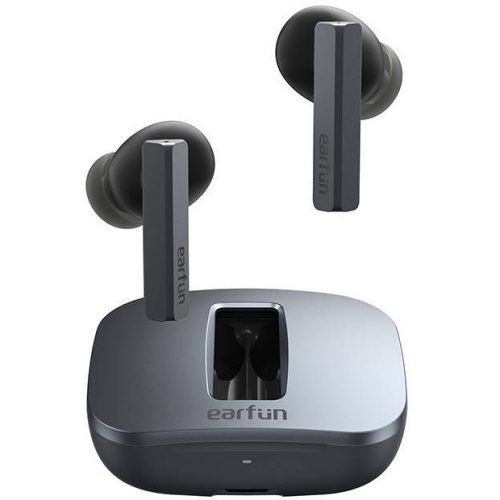 Stereo slúchadlá Bluetooth, v5.2, TWS, nabíjací port, dotykové ovládanie, potlačenie šumu, vodotesné, odporúčané pre hráčov, EarFun Air Pro SV TW306B, čierne