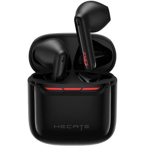 Bluetooth stereo slúchadlá, v5.3, TWS, nabíjací dok, dotykové ovládanie, potláčanie šumu, vodotesné, RGB osvetlenie, odporúčané pre hráčov, Edifier Hecate GM3 Plus, čierne