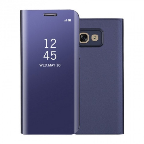 Samsung Galaxy S10 Plus SM-G975, Bočné otváracie puzdro s indikátorom hovoru, kryt Smart View Cover, fialová (náhradný trh)