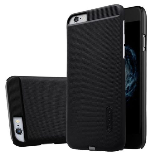 Apple iPhone 6 Plus / 6S Plus, plastový zadný kryt pre bezdrôtové nabíjačky Nillkin Qi, Nillkin Magic Case, čierny