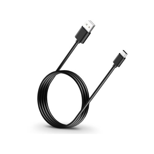 Nabíjací a dátový kábel USB, USB Type-C, 150 cm, Samsung, čierny, továrenský