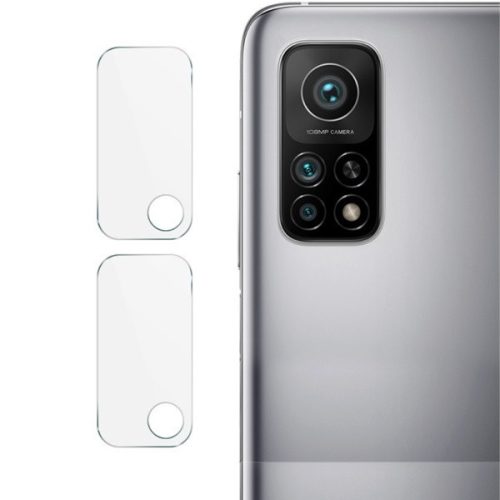 Xiaomi Redmi K30S / Mi 10T 5G / 10T Pro 5G, ochranná fólia na šošovku fotoaparátu, nárazuvzdorná fólia, tvrdené sklo, IMAK, číra, 2 ks / balenie