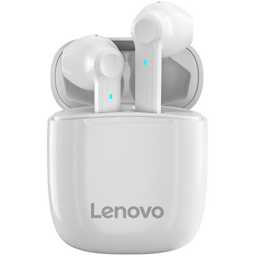 Bluetooth Stereo Headset, v5.0, TWS, nabíjací dok, vodotesný, potlačenie hluku, dotykové ovládanie, Lenovo XT89, biely, továrenský