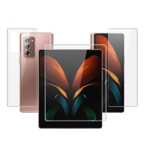 Samsung Galaxy Z Fold2 5G SM-F916B, ochranná fólia na displej (aj na zakrivenú časť!), IMAK, číra Premium, 3 ks / balenie