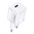 AC adaptér 20W, zásuvka USB Type-C, rýchle nabíjanie, PD, GaN, Usams T36, biely