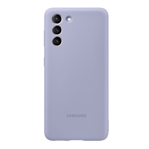 Samsung Galaxy S21 5G SM-G991, silikónové puzdro, fialové, továrenské