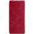 Samsung Galaxy S21 5G SM-G991, puzdro s bočným otváraním, Nillkin Qin, červené