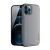 Apple iPhone 12 Pro Max, plastový zadný kryt + silikónový rám, zadný kryt z reflexnej tkaniny, mriežkový vzor, Dux Ducis Fino, modrá