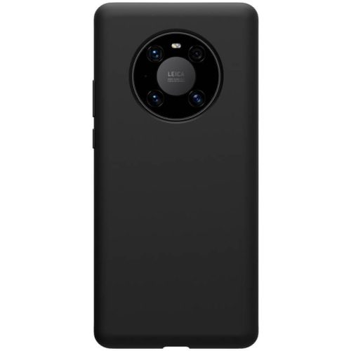 Huawei Mate 40 Pro, silikónové puzdro, pogumované, Nillkin Flex Pure, čierne