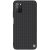Xiaomi Poco M3, Plastový zadný kryt, silikónový rám, 3D vzor, Nillkin Textured, čierna