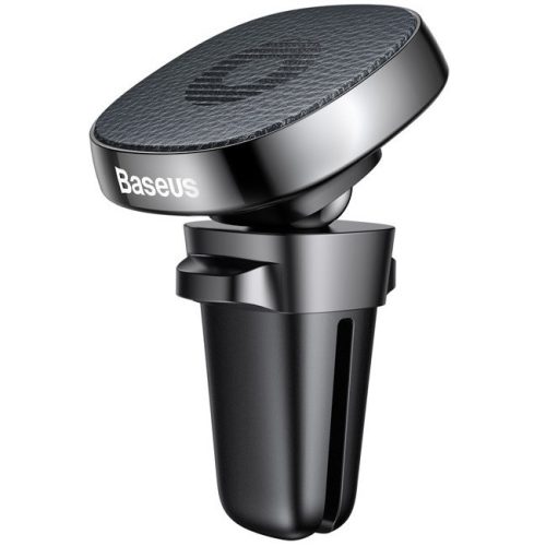 Držiak do auta, univerzálny, ventilačný, otočný o 360°, magnetický, Baseus Privity SUMQ-PR01, čierny