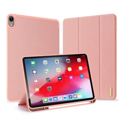 Apple iPad Pro 11 (2020 / 2021 / 2022), Folder Case, Smart Case s držiakom Apple Pencil, Dux Ducis Domo, ružová