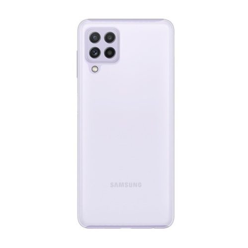 Samsung Galaxy A22 4G SM-A225F, plastový zadný kryt, pogumovaný, priesvitný