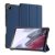 Samsung Galaxy Tab A7 Lite 8.7 SM-T220 / T225, puzdro na zakladače, Trifold, Dux Ducis Domo, tmavomodré